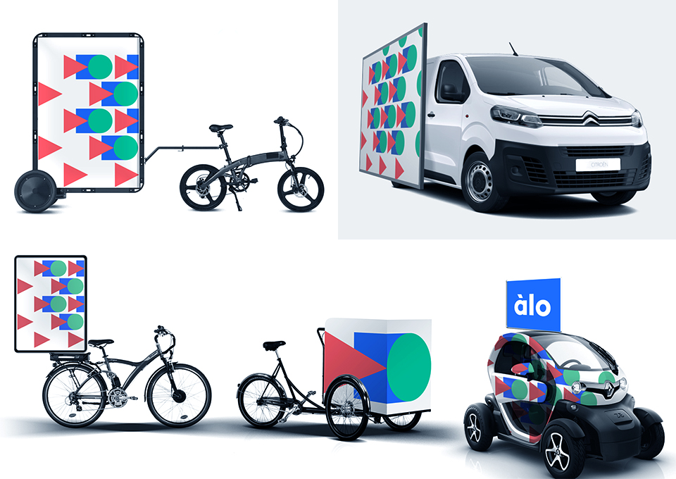 Alo agences, communication à Lyon - Publicité lieux publics