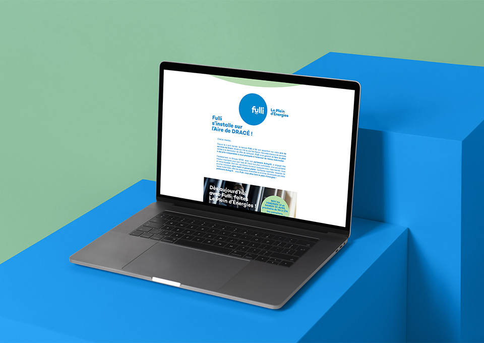 Alo agences, communication à Lyon - A suivre APRR Fulli site internet