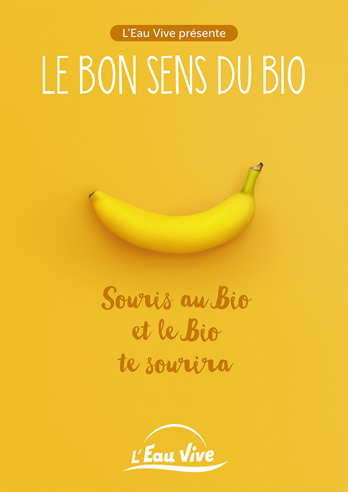 Alo agences, communication à Lyon - A suivre affiche l'eau vive