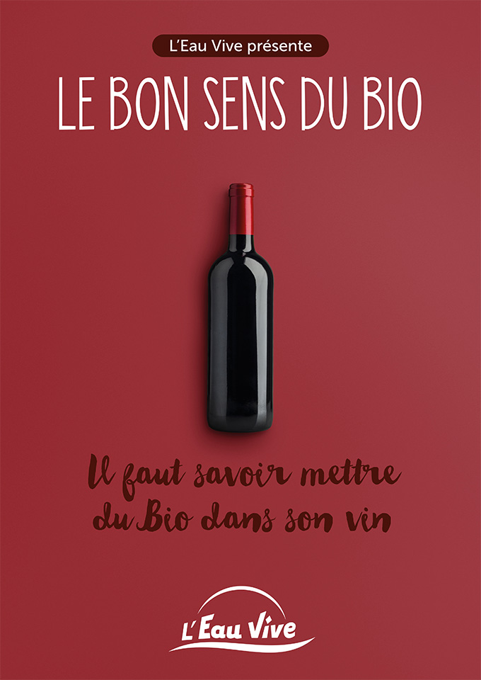 Alo agences, communication à Lyon - A suivre affiche l'eau vive