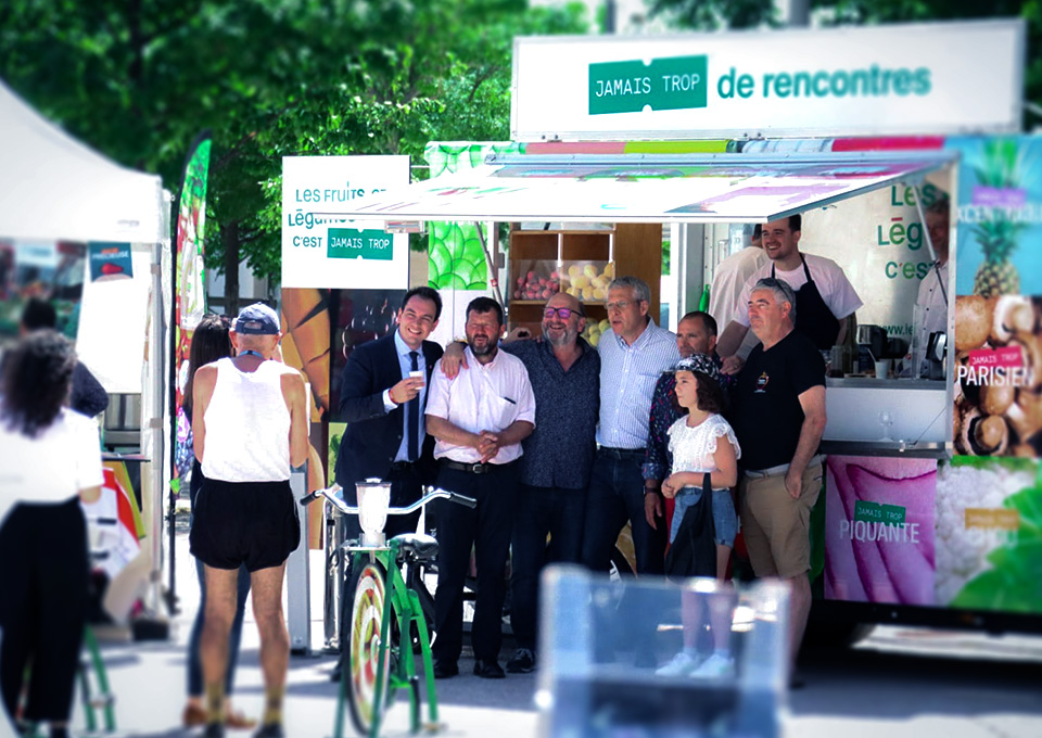 Alo agences, communication à Lyon - Lieux publics street marketing