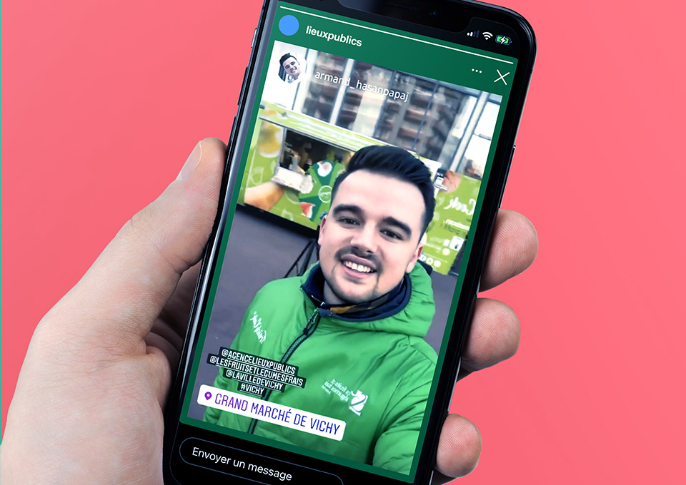Alo agences, communication à Lyon - Lieux publics instagram